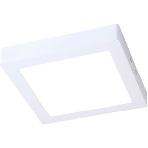 SULION Pack 10X Plafonniers LED 18W 3000K Carré Blanc - Publicité