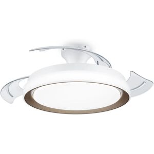 Philips - Ventilateur de plafond et lampe bliss 28+35w 2700/5500/4000k - 27912400 - Publicité