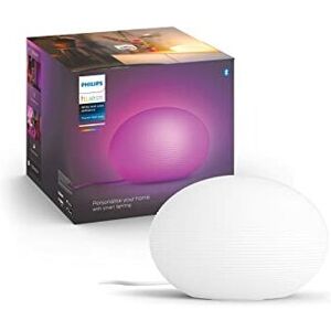 Philips - Hue White & Color Ambiance flourish Lampe à poser 9.5W - Bluetooth - Blanc, fonctionne avec Alexa, Google Assistant et Apple Homekit - Publicité