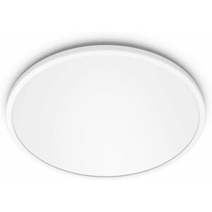 Plafonnier led Superslim Sceneswitch 18W Blanc chaud, 3 ambiances, 3x30x30 cm, 2700K, 1500 lumen, Blanc - Philips - Publicité