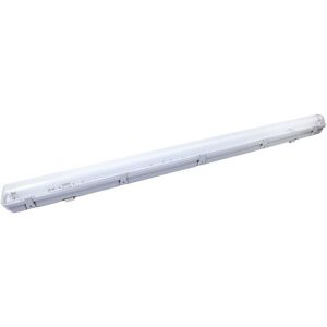 Gefom - Réglette étanche Pc+Abs Ip65 24W 150 cm avec tube led plastique Pf 0,9 - Publicité