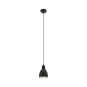 Vieille lampe pendante Eglo en métal noir 220-240 v IP20 noir - Publicité