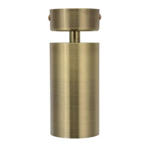 NV GALLERY Spot JAMES - Spot ou plafonnier orientable, Metal dore fintion brossee, H17 Dore / Laiton