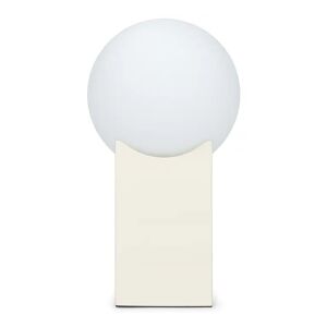 NV GALLERY Lampe de table SONGE - Collection Capsule Claire Laffut, Lampe de table verre milky & beige glossy, H37 Beige