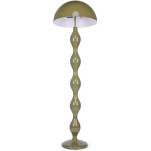 NV GALLERY Lampadaire POWERS - Lampadaire, Vert olive satine, H152 Vert