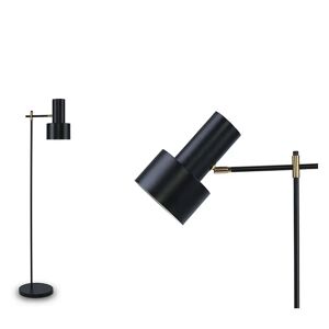 NV GALLERY Lampadaire DOUBLESHOT - Lampadaire, Métal noir, H130 Noir