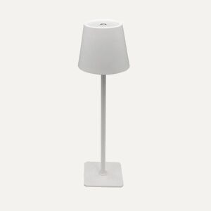 Lampe de Table Rechargeable Tactile Blanche 3W CCT - SILAMP