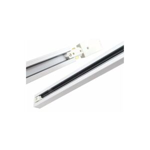 Rail Monophasé pour Spot LED 1m BLANC - SILAMP