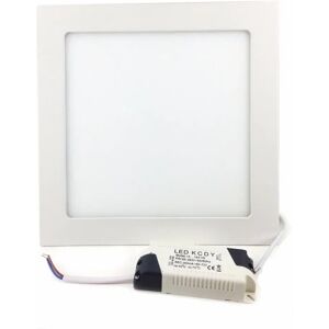 Spot LED Extra Plat Carré BLANC 18W - Blanc Neutre 4000K - 5500K - SILAMP