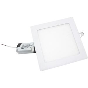 Spot LED Extra Plat Carre 12W Blanc - Blanc Neutre 4000K - 5500K - SILAMP