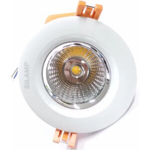 Spot Encastrable LED Rond COB 10W 80° - Blanc Froid 6000K - 8000K - SILAMP