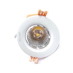 Spot Encastrable LED Rond COB 10W 80° - Blanc Froid 6000K - 8000K - SILAMP - Publicité