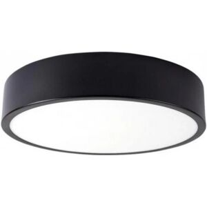 Plafonnier LED Noir 18W 25cm - Blanc Neutre 4000K - 5500K - SILAMP