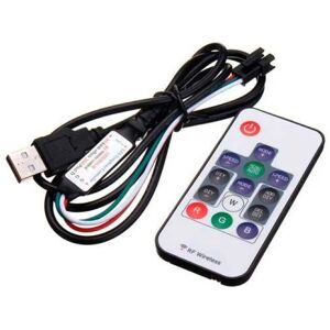 Contrôleur & Télécommande pour ruban Digital 5V RGB - SILAMP