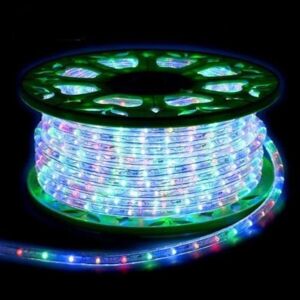 Guirlande LED Multicolore 220V 50M IP44 Recoupable - SILAMP - Publicité
