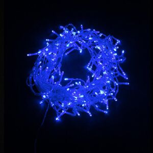 Guirlande LED Rideaux 320LED 220V 3m IP44 8 modes - Bleu - SILAMP