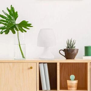 Lampe Exterieure a Poser Blanc Piles AAA - SILAMP