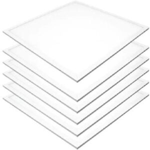 Panneau LED 60x60 Slim 29W 3600lm BLANC (Pack de 6) - Blanc Froid 6000K - 8000K - SILAMP