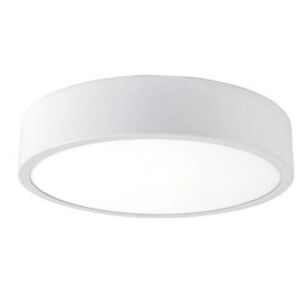 Plafonnier LED Blanc 18W 25cm - Blanc Neutre 4000K - 5500K - SILAMP