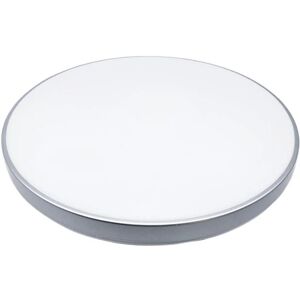 Plafonnier LED Rond 40W 220V Contour Argente - Blanc Neutre 4000K - 5500K - SILAMP