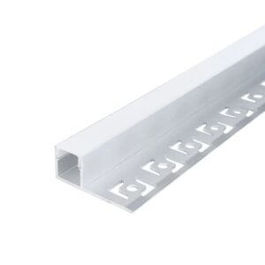 Profile Aluminium Encastrable 2m Plafond pour Ruban LED - SILAMP