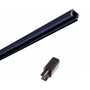 Rail Triphasé pour Spot LED 2m NOIR - SILAMP