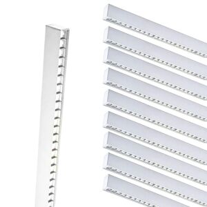 Réglette Suspendue LED 120cm 35W Blanc (Pack de 10) - Blanc Froid 6000K - 8000K - SILAMP