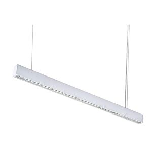 Réglette Suspendue LED 120cm 35W BLANC - Blanc Froid 6000K - 8000K - SILAMP