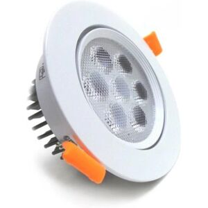 Spot Encastrable Orientable LED Rond 7W 80° - Blanc Chaud 2300K - 3500K - SILAMP