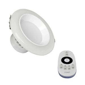 Spot LED Encastrable Lumière Variable 12W avec Télécommande - SILAMP - Publicité