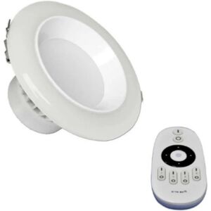 Spot LED Encastrable Lumière Variable 20W avec Télécommande - SILAMP