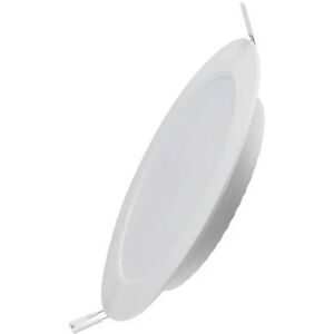 Spot LED Encastrable Rond BLANC 3W Transformateur Intégré - Blanc Chaud 2300K - 3500K - SILAMP