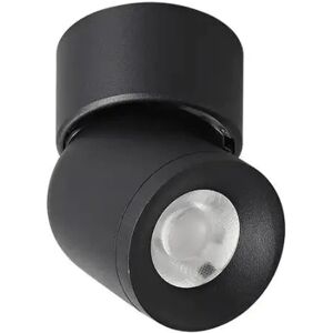 Spot LED Orientable 6W Noir pour Rail Magnetique Extra Plat MM30 - Blanc Neutre 4000K - 5500K - SILAMP