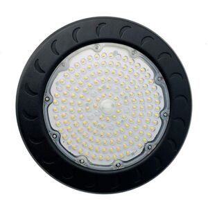 Suspension Industrielle HighBay UFO 150W IP65 NOIR - Blanc Froid 6000K - 8000K - SILAMP