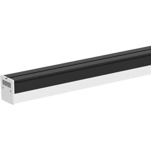 Reglette Lineaire Fine Interconnectable 120cm 40W Noir - Blanc Neutre 4000K - 5500K - SILAMP