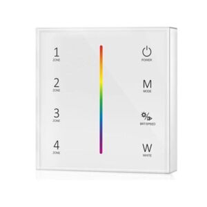 Variateur Tactile RGB RF en Saillie 4 Zones - SILAMP