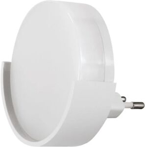 Veilleuse Prise LED 1W Ronde avec Capteur Crépusculaire 220V - SILAMP