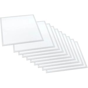 Panneau LED 60x60 Haut Rendement 25W 4000lm BLANC (Pack de 10) - Blanc Neutre 4000K - 5500K - SILAMP