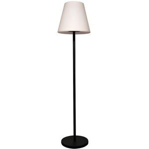 Vente-unique.com Lampadaire exterieur solaire a Leds - Metal - H. 150 cm - Couleurs changeantes - WILEY