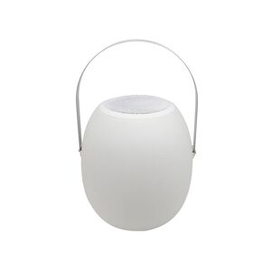 OZAIA Lampe portable connectée haut parleur bluetooth - Métal - H. 27 cm - Couleurs changeantes - SPEAK