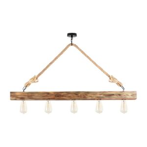 OZAIA Suspension en bois EREBOS - L. 100 x H. 53 cm - Coloris naturel