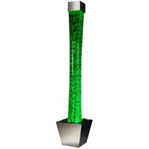 OZAIA Colonne de bulles d'eau avec pot GOBIE - LEDs à couleur changeante - H.183 cm