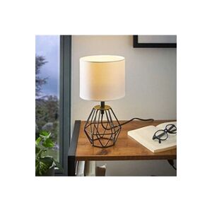 EGLO Lampe de table Carlton 2 Noir et blanc - Publicité