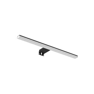 Allibert - Applique LED pour miroir salle de bain BLITZ - L. 46 x H. 4 cm - Noir mat - Blitz - Publicité