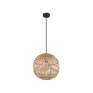 Globo - Suspension design bambou Hildegard - Diam. 30 x H. 150 cm - Beige naturel - Hildegard - Publicité