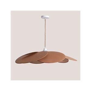 SKLUM Plafonnier Okai Style Mousse Terracotta Ø87 cm 125 - 160 cm - Publicité