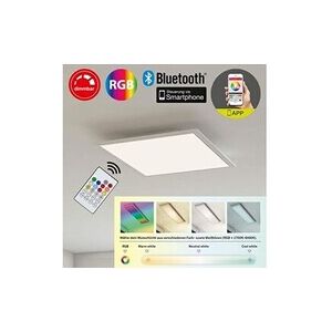 Briloner leuchten panneau led dimmable encastrable en blanc - change de couleur et de température de couleur - contrôlable par télécommande, applicati - Publicité