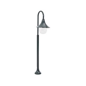 VIDAXL Lampadaire de jardin E27 120 cm Aluminium Vert foncé - Publicité