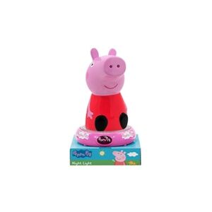 Kids Licensing KIDS LICENCING Veilleuse 3D - Peppa Pig - Rose - 23 cm - Publicité