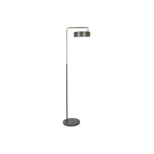 Vente-Unique Lampadaire style vintage - Métal - H. 154 cm - Vert olive et or - OTILIE - Publicité